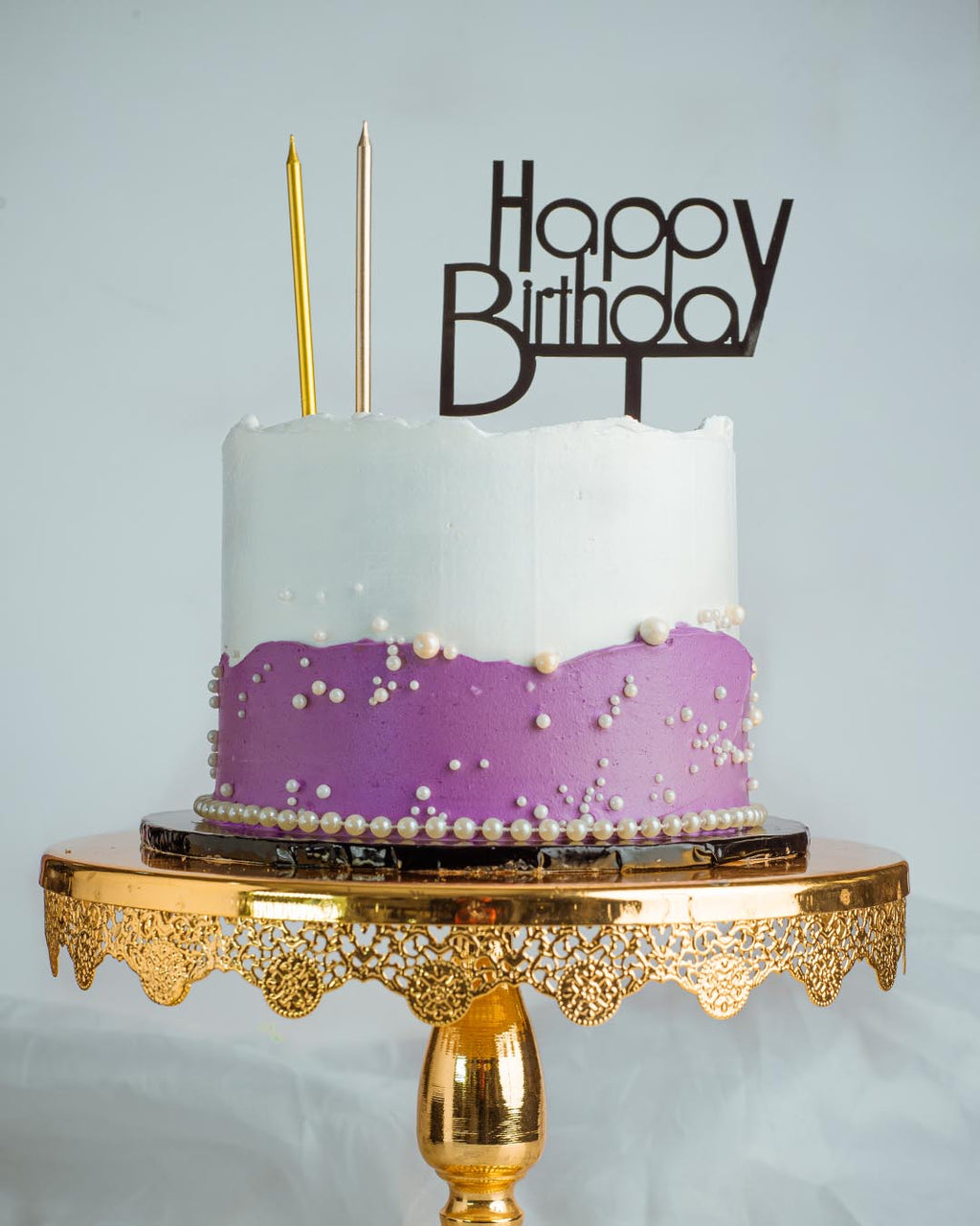 The Pearls and Candles Cakes image 0