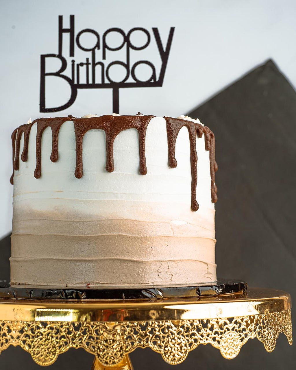 The Brown and Drips Cake image 1