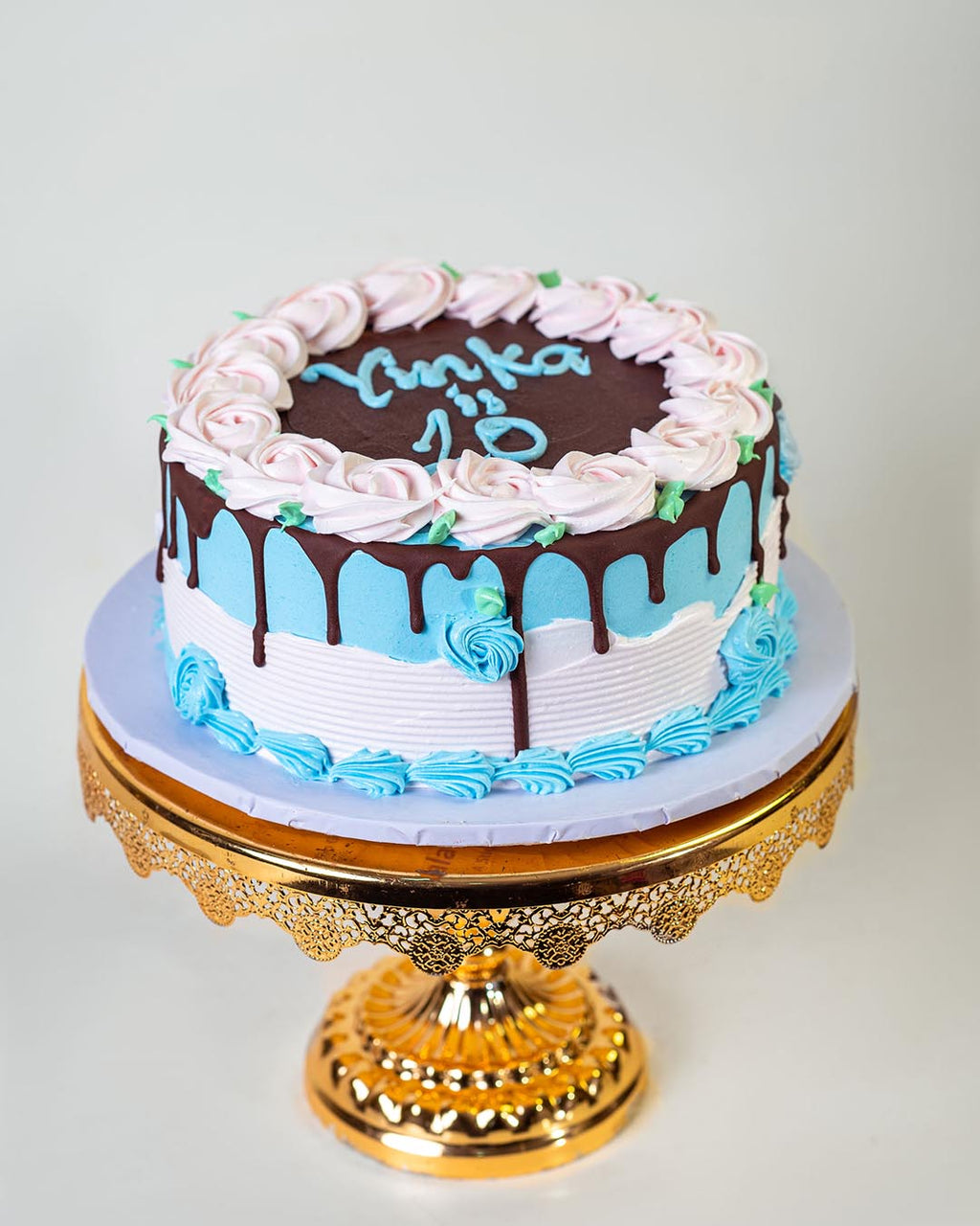 The Rosette Drip Cake