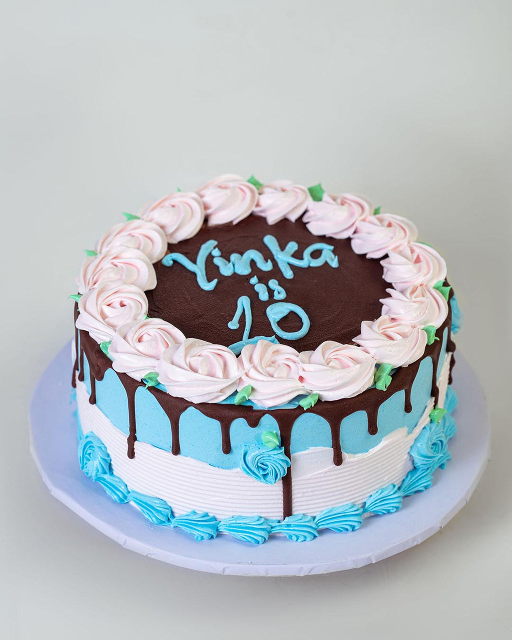 The Rosette Drip Cake