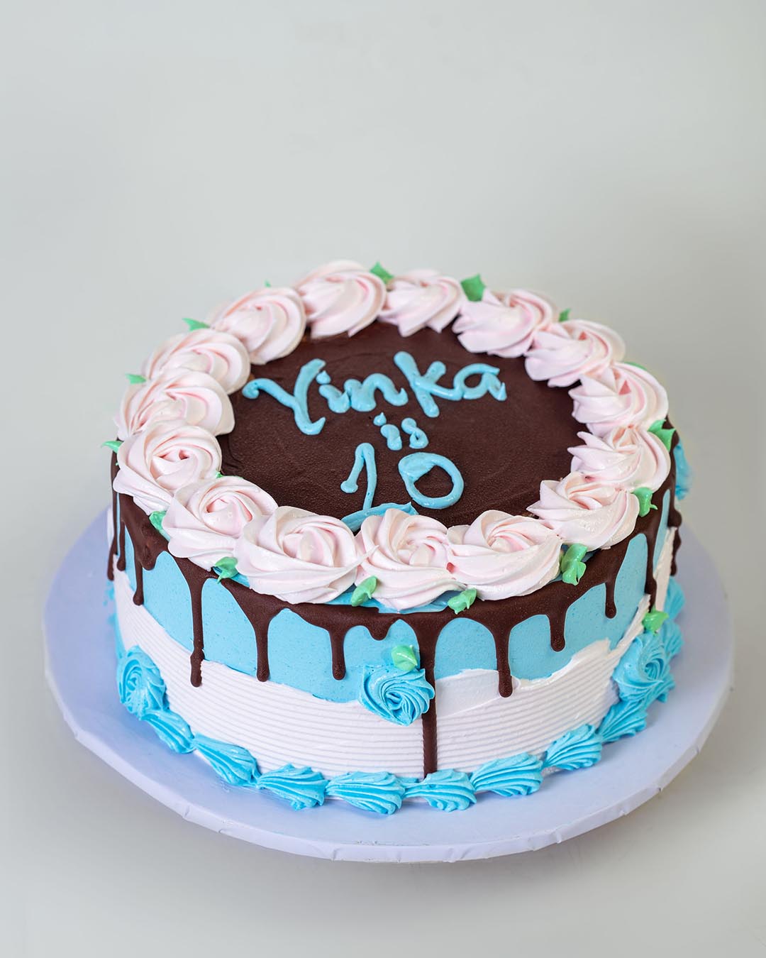 The Rosette Drip Cake