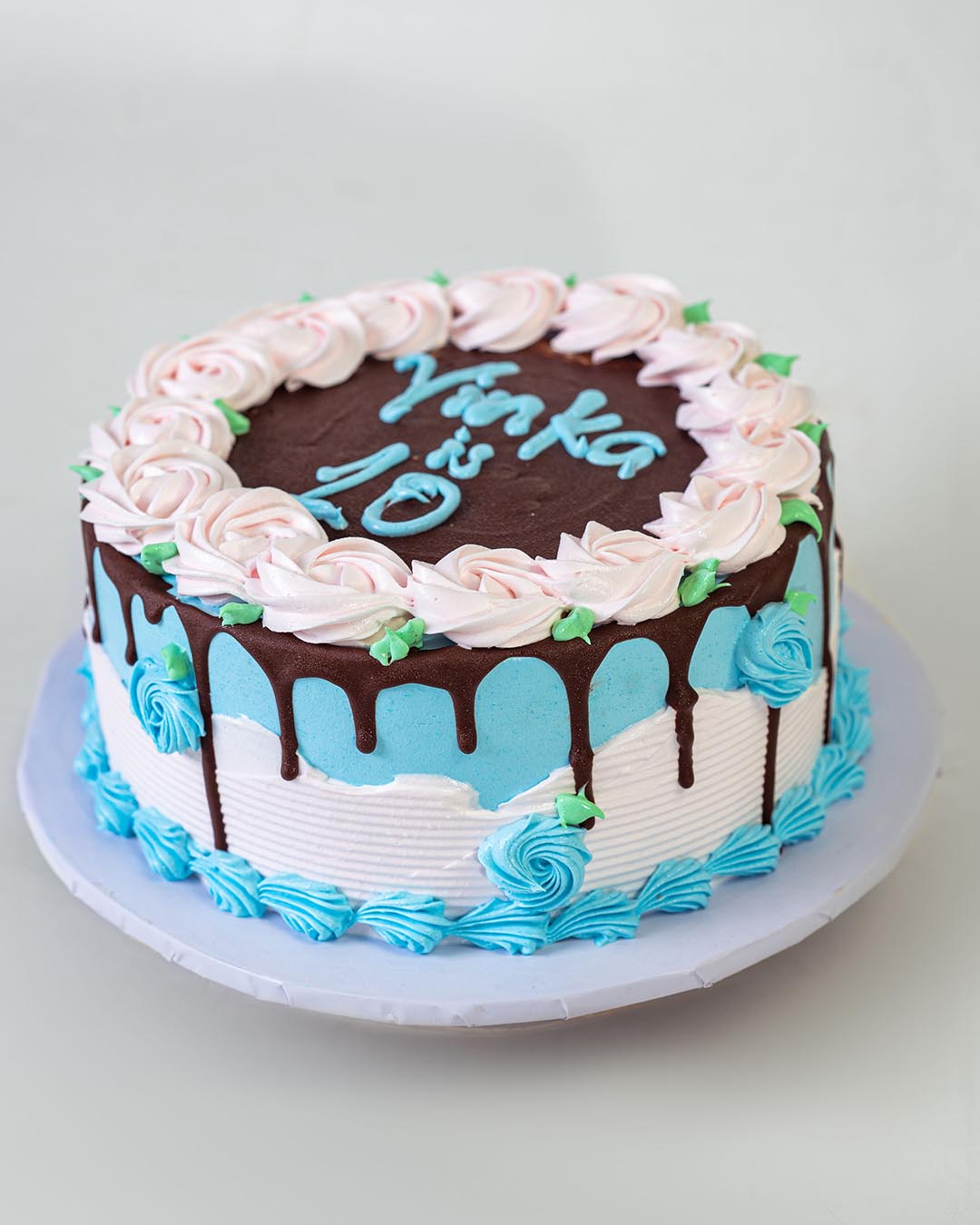 The Rosette Drip Cake