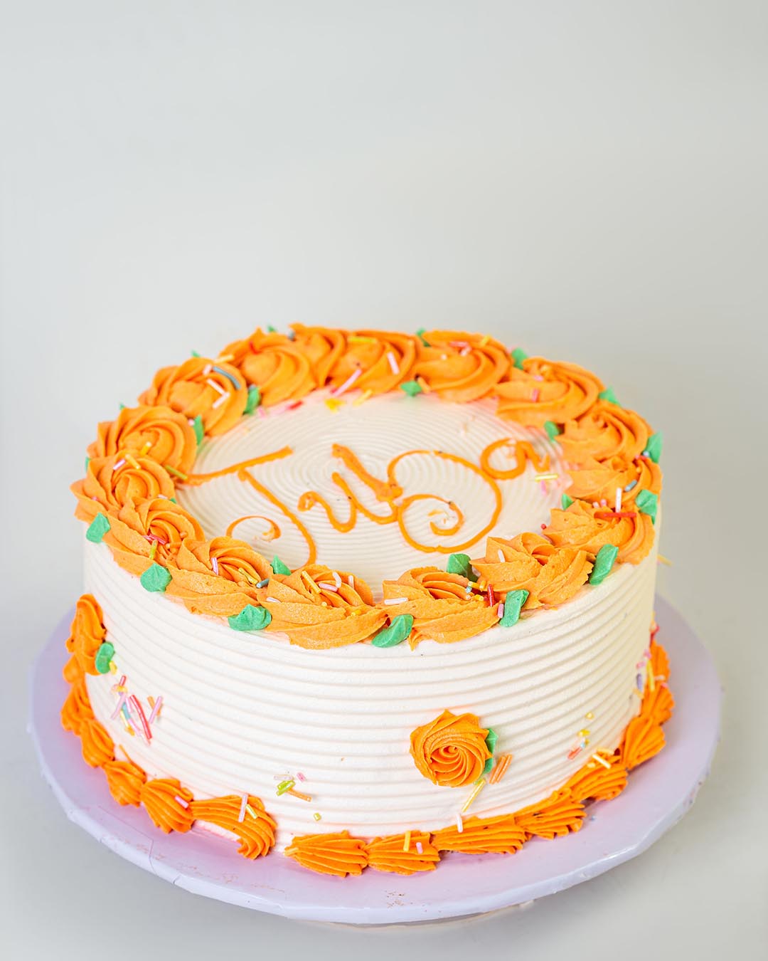 The Sunset Bloom Cake