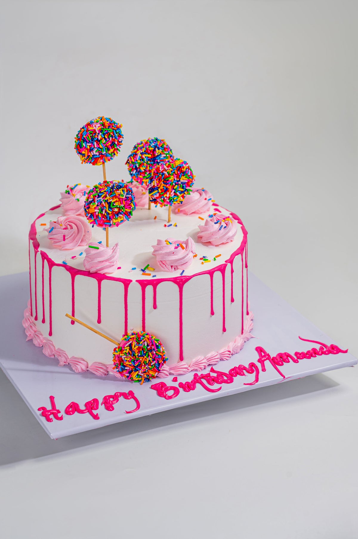 The Drip & Pop Cake