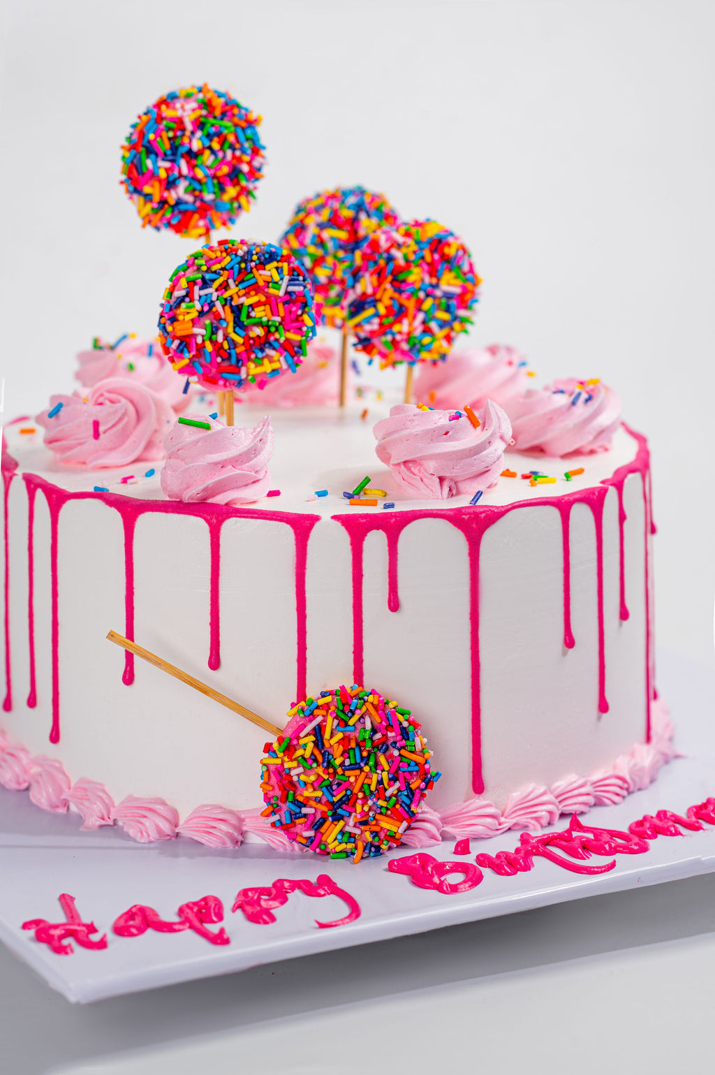 The Drip & Pop Cake