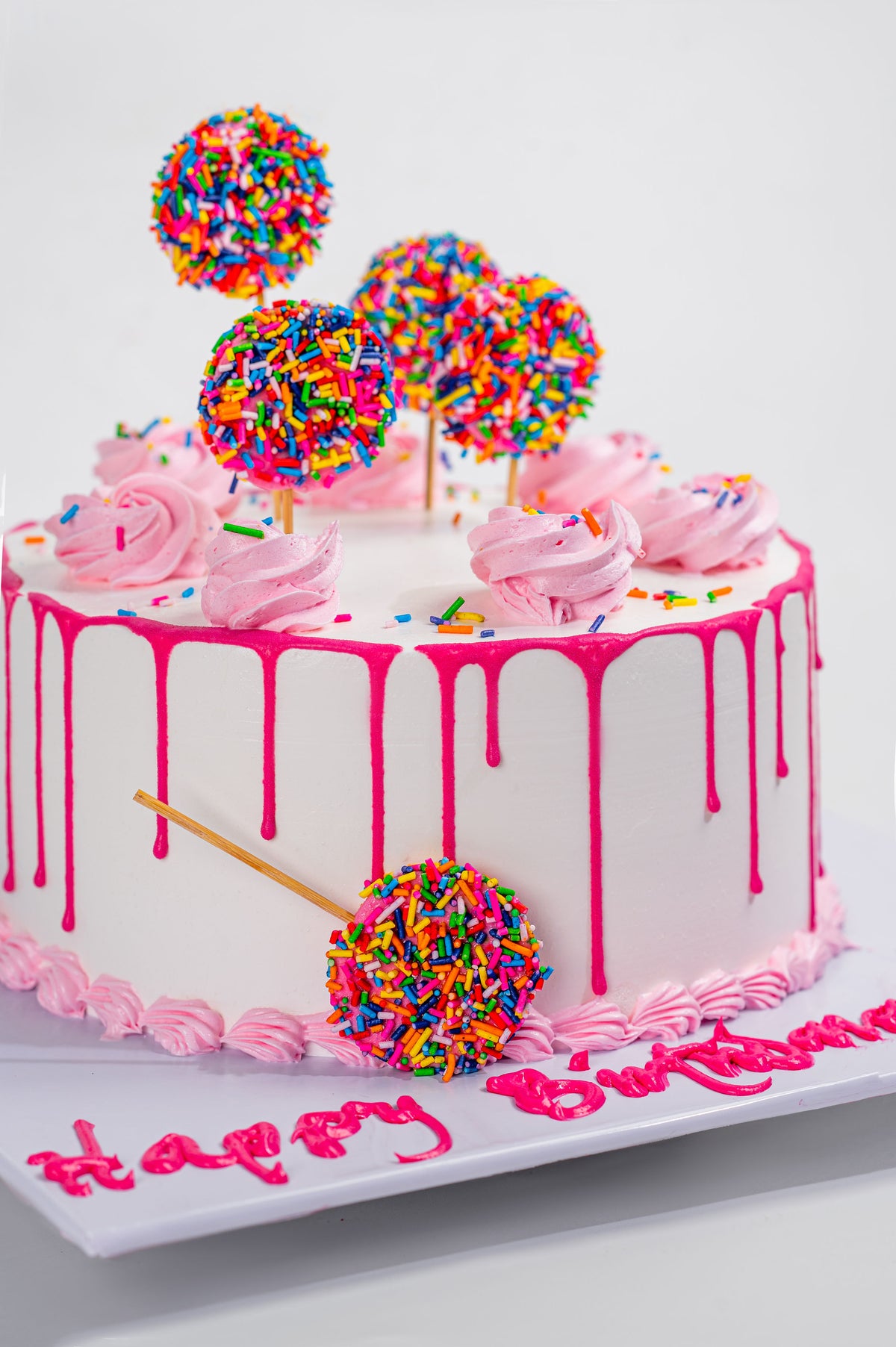 The Drip & Pop Cake