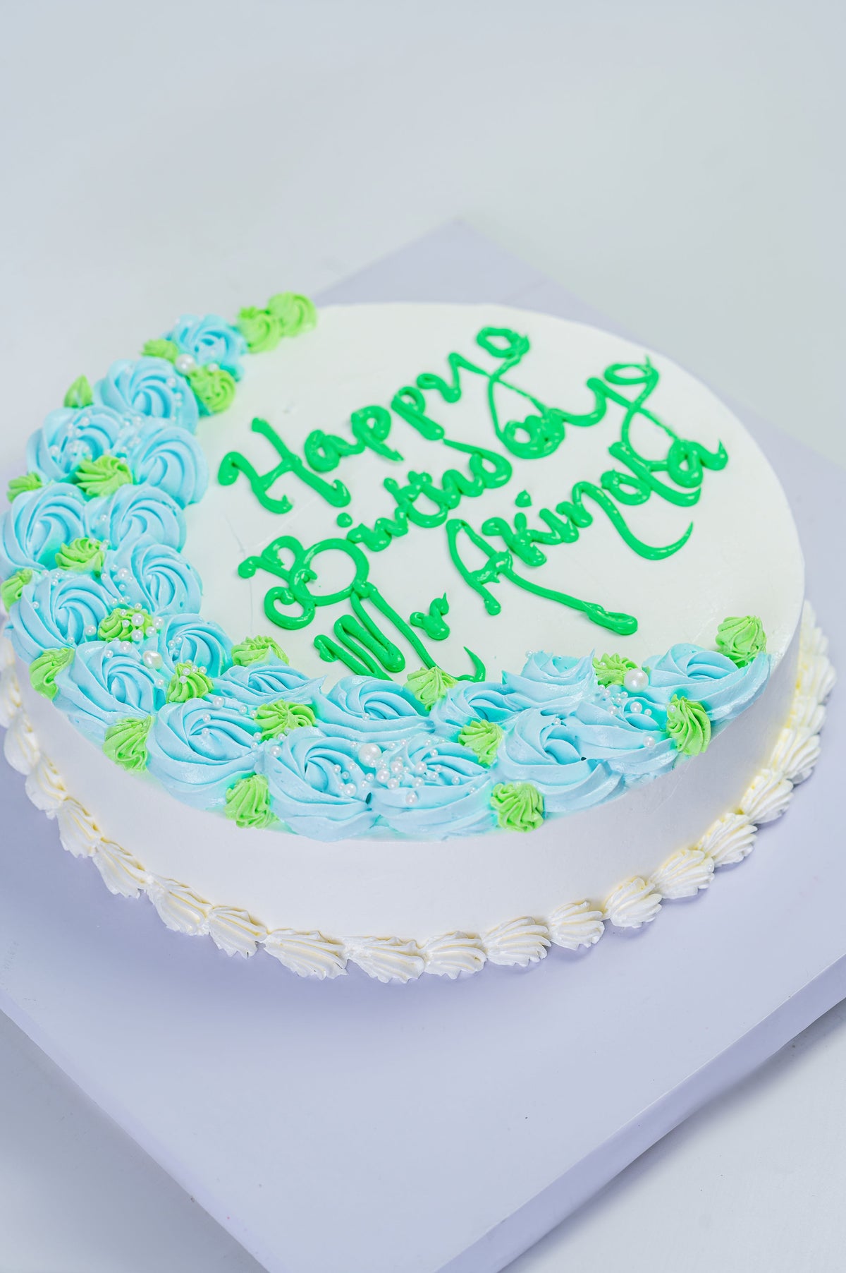The Garden Mint Cake
