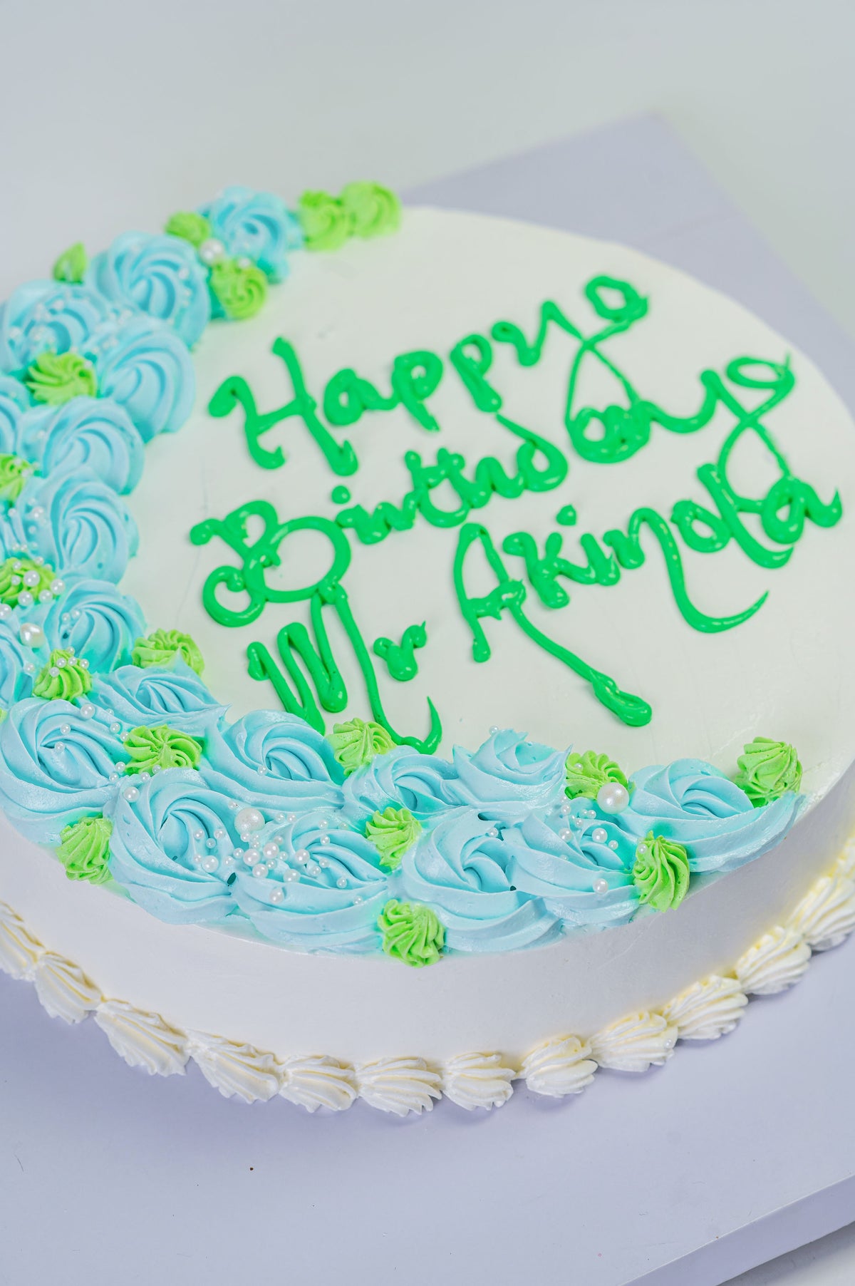 The Garden Mint Cake