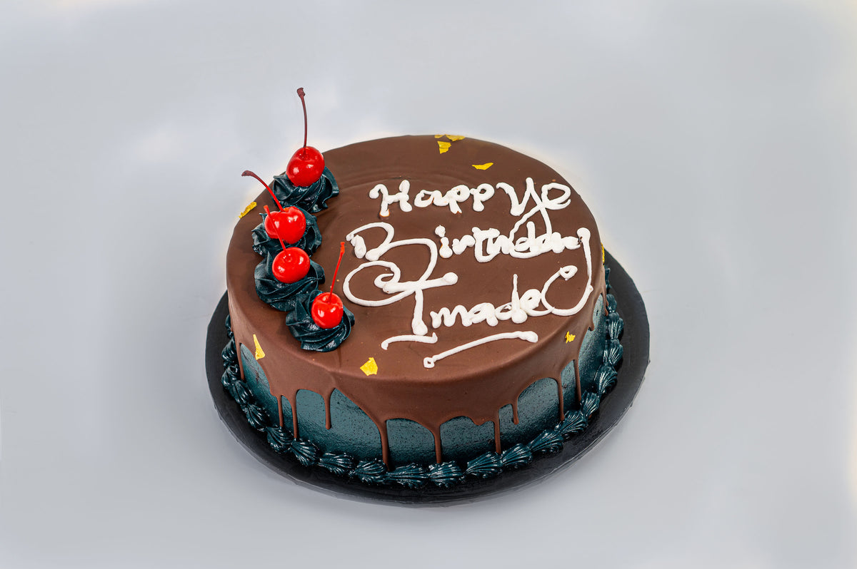The Midnight Drip Cake