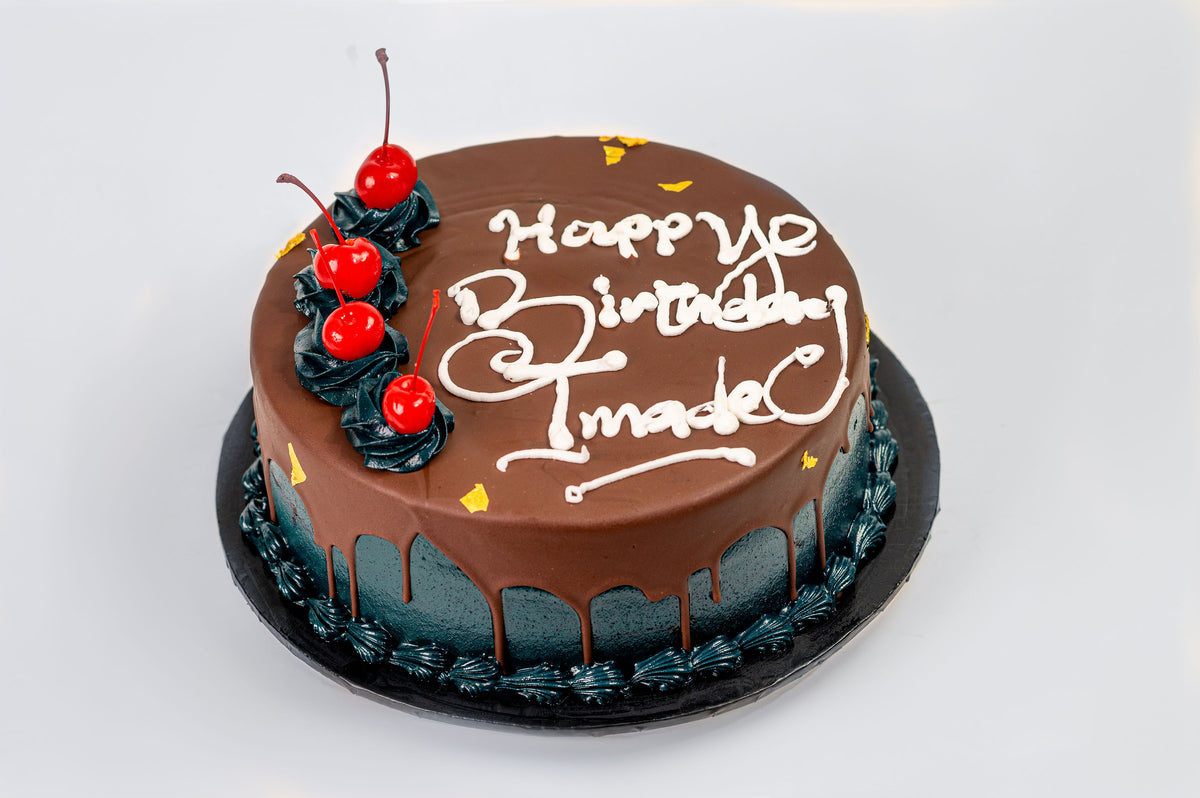 The Midnight Drip Cake
