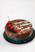 The Midnight Drip Cake